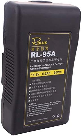 Rolux RL-95А 14,8 V 95Wh Литиево-йонна Батерия със Златен Затваряне на Цифров Огледално-рефлексен Фотоапарат Камери