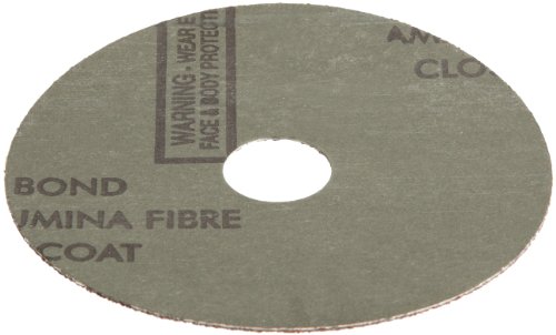 Абразивен диск от смола Merit, Влакнести основа, Керамични алуминиев оксид, Беседки 7/8 инча в диаметър 5 см, Размер