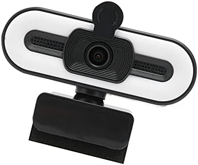 Уеб камера 753 HD 1080p, уеб камера с led подсветка, USB 30 кадъра в секунда с Микрофон, Настолна уеб камера за лаптоп с Висока Резолюция за Стрийминг на видео Конферентна връ?