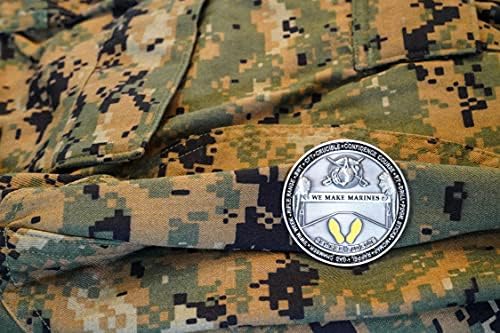 Магазин военни подаръци Склад Новобранци на Корпуса на морската пехота на САЩ Parris Island Challenge Coin -