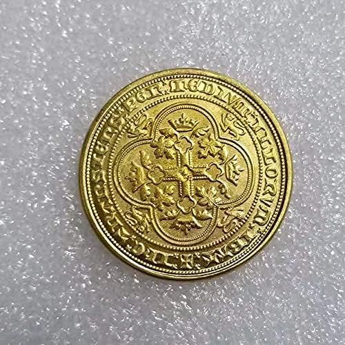 Антични Чуждестранна Възпоменателна монета Ръчно изработени Колекция от монети #1400