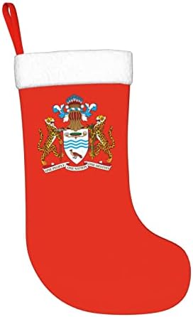 Cutedwarf Национална Емблема на България Коледен Отглеждане на Коледна Украса Класически 18 Инча Окачен Чорап