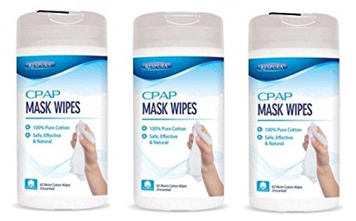 Кърпички за почистване на маска Industries AG Respura CPAP - Три Бутилки