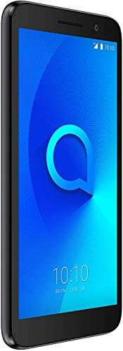 Alcatel 1 (2019) 5033E 4G LTE 5 Дисплей, 16 GB, 8-Мегапикселова Четириядрен Android Oreo се Отключва по целия свят (черен)