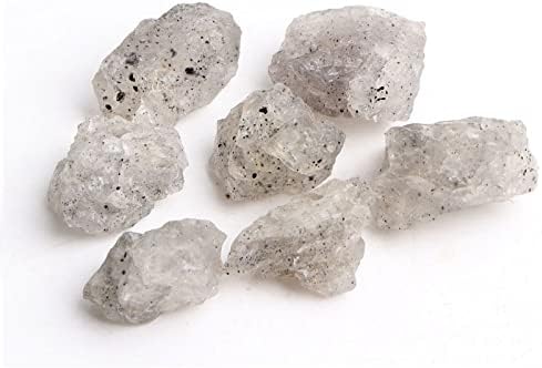 SHITOU2231 1 бр., подаръци от естествен планински кварц и биотита, Необработени Кристали, Лечебен Минерален Кварц, Рейки, Украса за дома, Лечебни камъни (Цвят: камък и biotite,