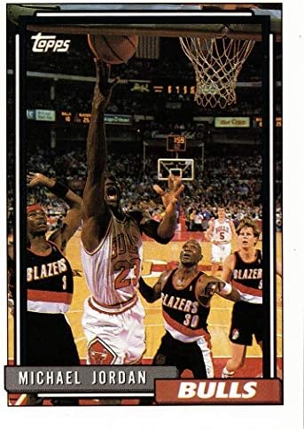 1992-93 Баскетболно карта на Майкъл Джордан Topps # 141 - 1 - i карта Topps