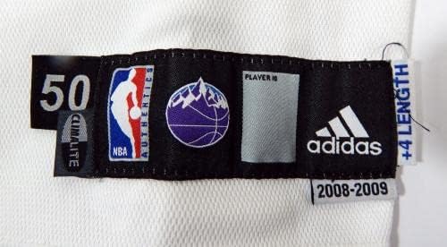 2008-09 Юта Джаз Coast Куфосу №41, Издадено от Бяла риза 50 DP37370 - Използвана игра в НБА