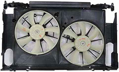 TYC 623290 е Съвместим със Сменяеми Десни вентилатор за охлаждане на TOYOTA RAV4 в събирането, черен