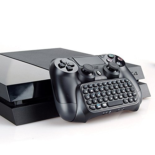 Безжична клавиатура REYTID, чат-панел, Съвместими с игри на мини-контролер Playstation 4/PS4 Slim/PS4 Pro 2,4 G, Детска