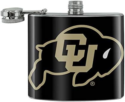 Фляжка за бъбреците напитки с логото на Университета на Колорадо от Неръждаема стомана 5 грама