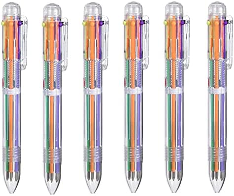 Rainforce 32 Опаковка: 0,5 мм Многоцветен Химикалка писалка 6 в 1, 6-Цветни Прибиращи Химикалки