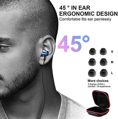 Слушалки, USB C, Жични слушалки TITACUTE за Samsung а a53 S22 S21 S20 FE Galaxy Z Flip Fold 4 ушите с шумопотискане