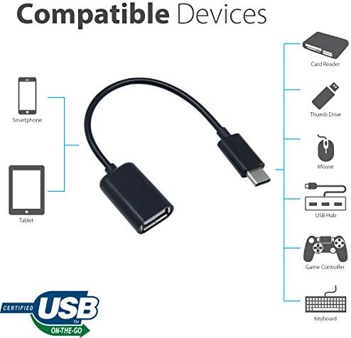 Адаптер за USB OTG-C 3.0, съвместим с вашия LG Tone Style HBS-SL6S, осигурява бърз, доказан и многофункционално използване