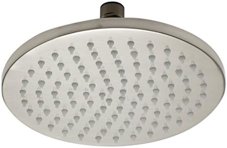Марка ALFI LED8R-BN Матиран Никел 8 Кръгла Многоцветен Led Дъждовна Накрайник за душ