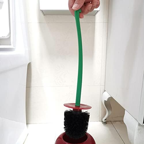 Препарат за почистване на тоалетни Zerodeko Четка за тоалетна с Държач Чаша за Четка за тоалетна под формата на Череши