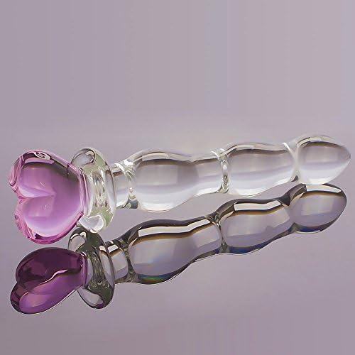 Вибратор-пръчка от Кристал стъкло - AKStore - Стъклена сърцето, Розово