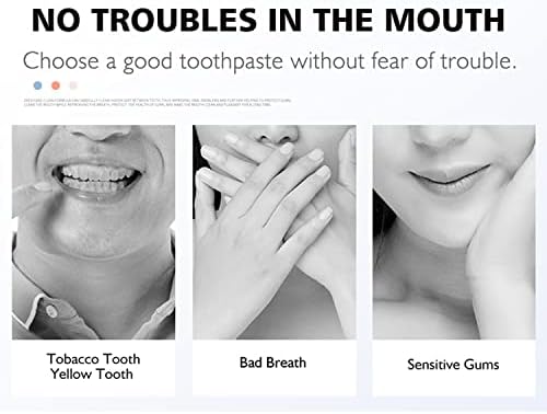 DISAAR BEAUTY Избелваща Интегрирана Паста за зъби Въглероден Прах Цвете Банан Тройната Эмалевая Система за Бързо Почистване на Зъбите 100 г / 3,53 грама