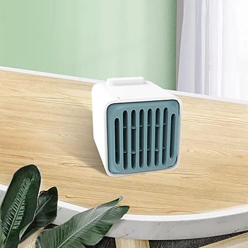 Преносими Климатици Двуслойни Ледена Кристална Хладилен Домакински Охладител на Въздуха Тенис на Малък Климатик USB Mini Air Fan Cooler, Преносим Климатик