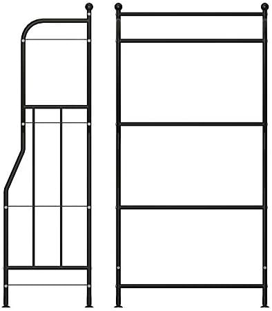 GHQME 4-Степенна Метална Стелаж за спестяване на пространство, Багажник-кулата за съхранение в Кухнята и в Банята, Органайзер