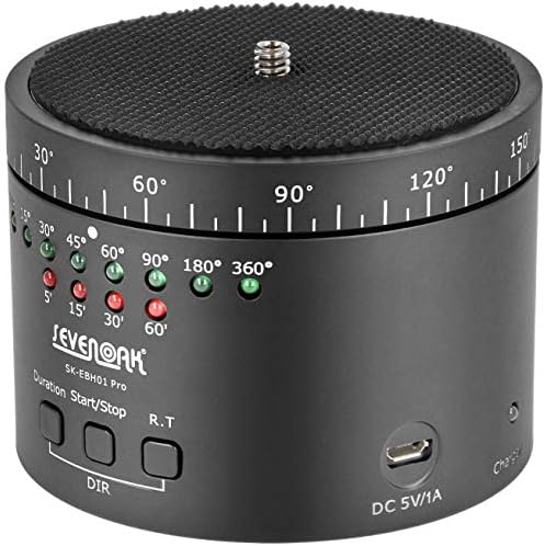 Sevenoak SK-EBH01 Pro Електронно Определяне на бавно време на снимане/Панорама със завъртане на 360 градуса/Ball