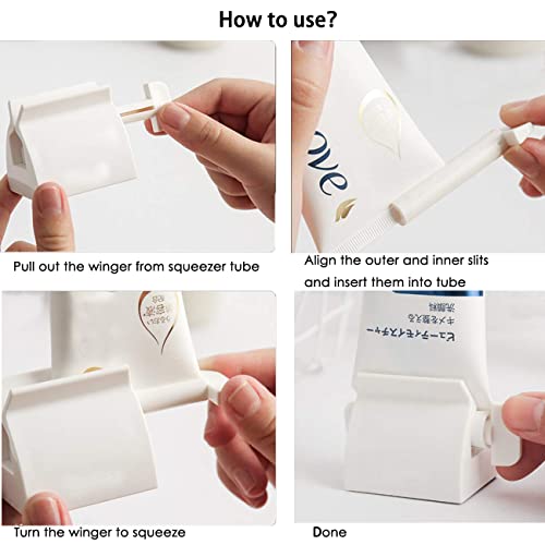 GC. Уникален стил опаковка на паста за зъби-2 броя, подвижен тръба паста за зъби сокоизстисквачка притежателя на паста за