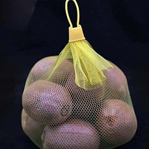 EBOCACB 100шт Чанти За Инкубиране на Яйца, Трайни Растягивающиеся Пластмасови 15-инчови Мрежести Торбички за Еднократна