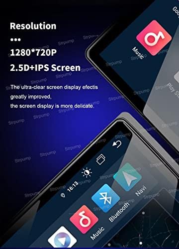 10,1 4 + 64 GB Android 10 Тире Кола Стерео Радио Подходящ за Toyota Corolla 2014 ~ Главното Устройство GPS Навигация Carplay Android Auto DSP 4G WiFi, Bluetooth