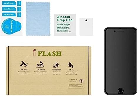 Матово защитно фолио за екрана IFLASH iPhone 7/8 със защита от отблясъци и отпечатъци от пръсти от закалено стъкло
