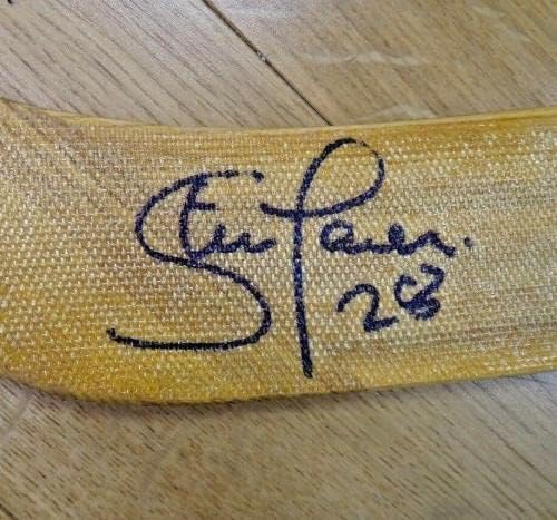 Стика за хокей с автограф на Стив Лармера JSA COA - Стик за хокей в НХЛ С Автограф