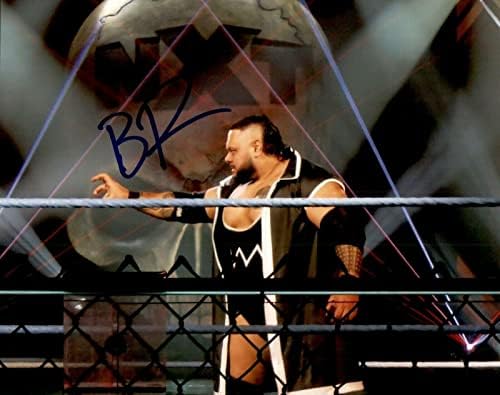 Бронсън Рийд Подписа WWE NXT Entrance 8x10 Снимка 1 ДЖОН - Снимки Рестлинга с автограф