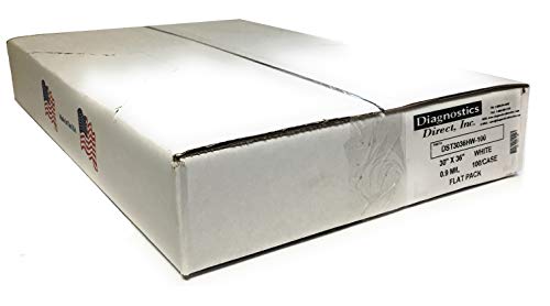 Втулки за търговски кутии DDI ST3036HW индустриална здравина, 20-30gal.9mil, бяла (опаковка 100 броя)