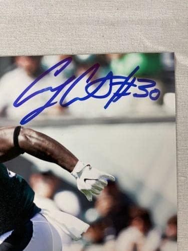 Кори Климент подписа снимка на Philadelphia Eagles 8x10 с автограф от JSA S88880 - Снимки NFL с автограф