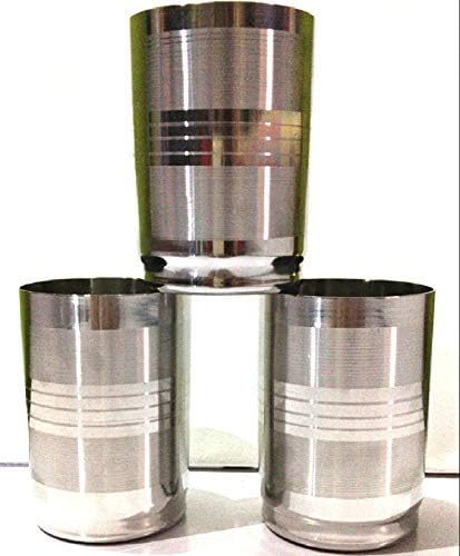 Чашите от неръждаема стомана Chanaksha Търговия (3 опаковки) - Най-полезните и безопасни чаши за пиене - напълно