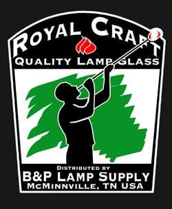 Лампа B&P Lamp® от Прозрачно стъкло с дебелина 6 1/2 инча в колониален стил за стенни лампи и други Осветителни тела