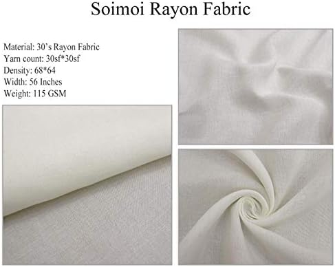 Плат от изкуствена коприна Soimoi, плат за бродерия с флорални етнически принтом, ширина 56 см