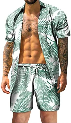 Bmisegm Лятна Мъжка Тениска Мъжка Лятна Мода за Свободното време Хавай Приморски Почивка на Плажа Дигитален 3D Печат