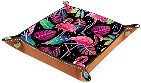 Както Фламинго, Тропически Органайзер Тава Кутия За Съхранение на Нощни Caddy Тенис на Тава Чантата си За смяна на Ключове