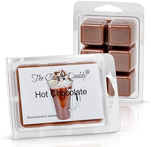 The Candle Татко Горещ шоколад с аромат на какао, Стопени - Кубчета от Восък с изключителен аромат - 1 опаковка -2 грама - 6 кубчета