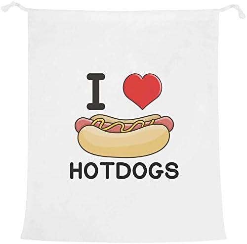 Чанта за дрехи /измиване /за Съхранение на Azeeda 'I Love Hotdogs' (LB00021595)