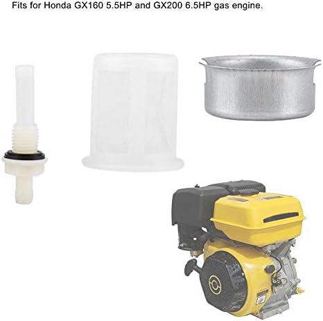 (Опаковка от 5) Филтър на резервоара Смяна на филтри на газова бутилка за газ на двигателя на Honda GX160