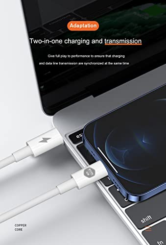 Съвместим с iPhone-кабел за зареждане на PD Type C със скоростта на светлината за iPhone 14/13/12/11/Pro/Max/Mini