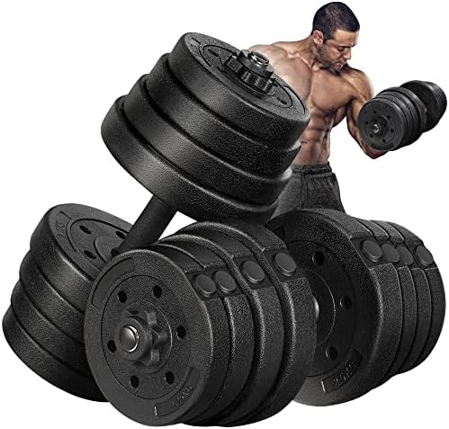 N/A Регулируем Набор от тегло 30 кг гира Отслабване Фитнес Гири Фитнес Упражнения за мускулна сила на Тренировъчен инструмент Оборудване за вдигане на тежести (Цвят:
