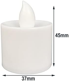 AILIDON AN914 6/12/24/48 бр. в опаковка Коледни Свещи Led лампа на Батерии за многократна употреба лека нощ за Сватба, рожден