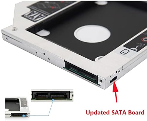 DY-tech 2nd HD HDD и SSD Твърд Диск Caddy Рамка Тава за Asus K56CM K56CB K56CA Swp UJ8C2 DVD