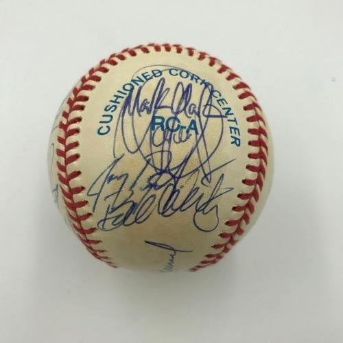 Най-ранният Известен Начинаещ Джим Е 1993 година в отбора на Шарлот Knights подписа бейзболен договор JSA - Бейзболни топки с автографи