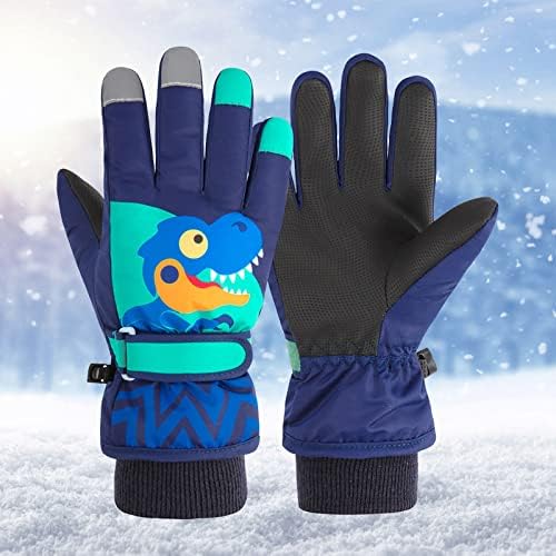 -Защита от подхлъзване и детски Ски ръкавици за вода и сняг, Ръкавици с един пръст за игри на открито, ръкавици за сноуборд За момчета, топли ръкавици за момичета, Зи?