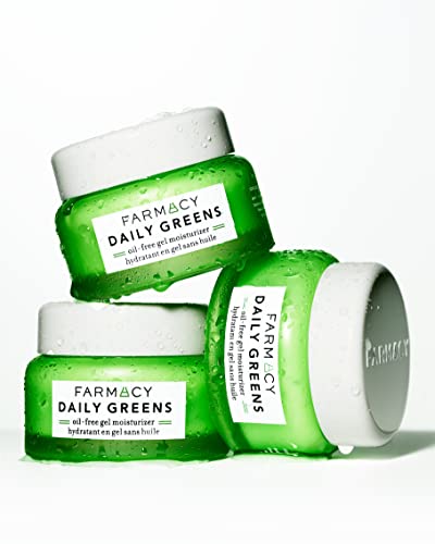 Farmacy Daily Greens Хидратиращ гел за лице без масло - Ежедневен Хидратиращ крем за лице с хиалуронова киселина
