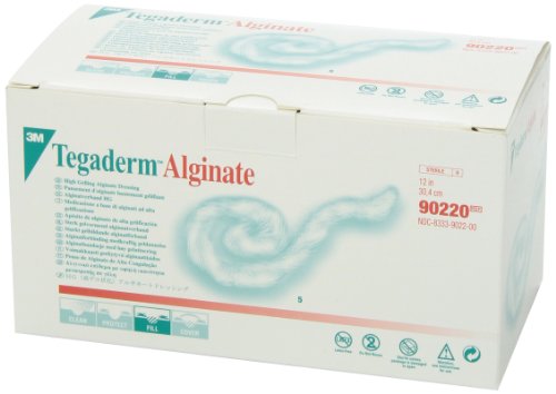 Альгинатная превръзка 3M Medical 90220 Tegaderm с висока гел, образуващи лента, опаковка от 5 чалми