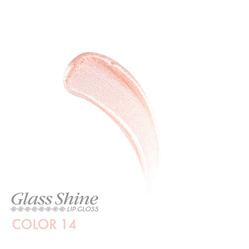 Luxvisage Glass Shine Хидратиращ, Блестящо, с Продължителен ефект за обем, Подхранващ Гланц за устни 22 Наситени цветове с