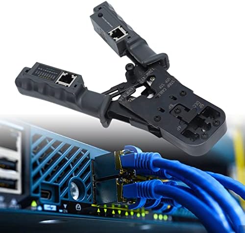 Обжимные Клещи добре Обмислен Дизайн на Устройство за източване кабел По-Лесно с Помощта на Ръчен инструмент За проверка на целостта на кабела
